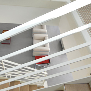 L'escalier blanc